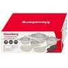 Zestaw garnków KLAUSBERG KB-7833 (12 elementów) Pojemność [l] garnek 7.1 l