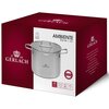 Garnek GERLACH Ambiente 24 cm Przeznaczenie Kuchnie indukcyjne