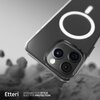 Etui ETTERI Hybrid Mag do Apple iPhone 16 Pro Przezroczysty Materiał Poliwęglan
