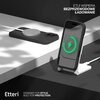 Etui ETTERI Silicone do Apple iPhone 16 Czarny Gwarancja 24 miesiące