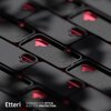 Etui ETTERI Silicone do Apple iPhone 16 Czarny Etui wodoszczelne Nie
