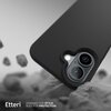 Etui ETTERI Silicone do Apple iPhone 16 Czarny Etui z powerbankiem Nie