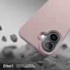 Etui ETTERI Silicone do Apple iPhone 16 Plus Jasnoróżowy Etui z powerbankiem Nie