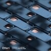 Etui ETTERI Silicone do Apple iPhone 16 Pro Ciemno-niebieski Etui wodoszczelne Nie