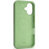 Etui ETTERI Silicone Mag do Apple iPhone 16 Plus Jasnozielony Seria telefonu iPhone