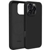 Czarne etui silikonowe z okrągłym wzorem wewnątrz, przeznaczone do telefonu Apple iPhone 16 Pro. Na wewnętrznej stronie etui widoczny jest napis "Etteri".