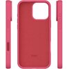 Etui ETTERI Silicone do Apple iPhone 16 Pro Malinowy Materiał Mikrofibra