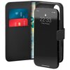 Etui PURO Wallet Stand do Apple iPhone 16 Czarny