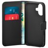 Etui PURO Wallet Stand do Apple iPhone 16 Czarny Seria telefonu iPhone