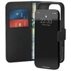 Etui PURO Wallet Stand do Apple iPhone 16 Pro Max Czarny