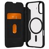 Etui PURO Book MagSafe do Apple iPhone 16 Plus Czarny