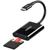 Czytnik kart SD/microSD UGREEN CM265 Czarny Interfejs USB Typ-C
