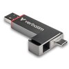 Pendrive VERBATIM Dual QuickStick 512GB, USB-C / USB 3.2 Gen 1 Czarny