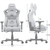 Fotel ANDA SEAT Kaiser 2 Frontier XL Ciemnoszary Podświetlenie RGB Nie
