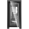 Obudowa DARKFLASH DRX90 Glass Czarny Przyciski i regulatory Power