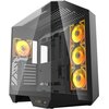 Obudowa DARKFLASH DY470 Czarny + 4 wentylatory