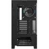 Obudowa DARKFLASH DY451 Pro Czarny Złącza USB 3.0 Type-C x 1, USB 3.0 x 2, Wejście mikrofonowe x 1, Wyjście słuchawkowe/głośnikowe x 1