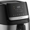 Air Fryer Frytkownica beztłuszczowa SENCOR SFR 6600SS (Wi-Fi) z 10 gotowymi programami Funkcje Programator czasowy, Regulacja temperatury, Filtr antyzapachowy