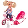 Lalka SIMBA Evi Love na rowerze turystycznym Y2473 Seria Evi Love
