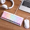 Klawiatura MARVO Hecate 61R Biały Touchpad Nie