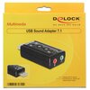 Karta dźwiękowa DELOCK USB Sound Adapter 7.1 Załączona dokumentacja Instrukcja obsługi