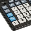 Kalkulator ELEVEN CDB1401-BK Zasilanie bateryjno-słoneczne, 4 pamięci Funkcje matematyczne Pierwiastki