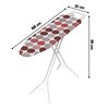 Deska do prasowania RORETS Next Dots Red 108 x 32 cm Wykonanie blatu Siatka metalowa