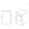 Pralka HAIER I-Pro 7 Plus HW90-B14979EU1 9kg 1400 obr A Funkcje dodatkowe System antybakteryjny ABT