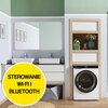 Pralko-suszarka CANDY ProWash&Dry 700 BWS 4128B8-S ProActive EcoWash hOn Szybkie programy Higiena Plus Wyświetlacz elektroniczny Tak