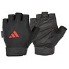 Rękawice treningowe ADIDAS Essential Adjustable (rozmiar M) Czarno-czerwony