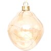 Bombka CHRISTMAS DECORATION Kropla 12 cm Złoty (2 sztuki) Wyposażenie 2 x zawieszka dekoracyjna