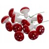 Figurka dekoracyjna CHRISTMAS DECORATION Grzybki muchomorki na druciku 16 szt. Szerokość [cm] 10