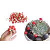 Figurka dekoracyjna CHRISTMAS DECORATION Grzybki muchomorki na druciku 16 szt. Gwarancja 24 miesiące