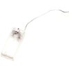 Bombka CHRISTMAS DECORATION Kropla 10 cm Srebrny Kolor Srebrny