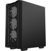 Obudowa DEEPCOOL CC560 Mesh V2 Czarny Podświetlenie Podświetlane wentylatory