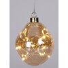 Bombka CHRISTMAS DECORATION Kropla 10 cm Złoty Gwarancja 24 miesiące