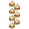 Bombki CHRISTMAS DECORATION Set 6 cm Złoty (35 sztuk) Kolor Złoty