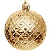 Bombki CHRISTMAS DECORATION Set 6 cm Złoty (35 sztuk) Szerokość [cm] 6