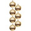 Bombki CHRISTMAS DECORATION Set 6 cm Złoty (35 sztuk) Waga [kg] 0.28