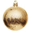 Bombki CHRISTMAS DECORATION Set 6 cm Złoty (35 sztuk) Waga z opakowaniem [kg] 0.341