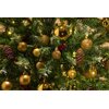 Bombki CHRISTMAS DECORATION Set 6 cm Złoty (35 sztuk) Gwarancja 24 miesiące