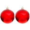 Bombki CHRISTMAS DECORATION Set 6 cm Czerwony (12 sztuk) Kolor Czerwony