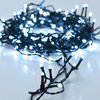 Lampki Choinkowe CHRISTMAS DECORATION Łańcuch Świetlny 480 LED TIMER Zimny Biały Funkcje dodatkowe 8 trybów świecenia