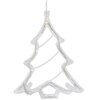 Dekoracja świetlna na okno CHRISTMAS DECORATION Choinka 10 LED