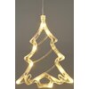 Dekoracja świetlna na okno CHRISTMAS DECORATION Choinka 10 LED Gwarancja 24 miesiące