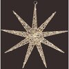 Gwiazda CHRISTMAS DECORATION 50 cm 50 LED Złoty Gwarancja 24 miesiące