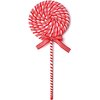 Lizak CHRISTMAS DECORATION LED 25 x 5 cm Biało-czerwony