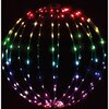 Kula dekoracyjna CHRISTMAS DECORATION RGB 168 Led 40 cm Wyposażenie 1 x pilot