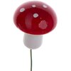 Figurka dekoracyjna CHRISTMAS DECORATION Grzybki muchomorki na druciku 9 szt. Wyposażenie 9 x figurka dekoracyjna