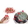 Figurka dekoracyjna CHRISTMAS DECORATION Grzybki muchomorki na druciku 9 szt. Gwarancja 24 miesiące